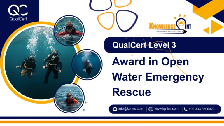 QualCert Level 3 Award in Open Water Emergency Rescue