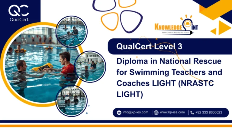 QualCert Level 3 Diploma in National Rescue for Swimming Teachers and Coaches LIGHT (NRASTC LIGHT)