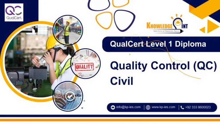 QualCert Level 1 Diploma in Quality Control ( QC ) Civil
